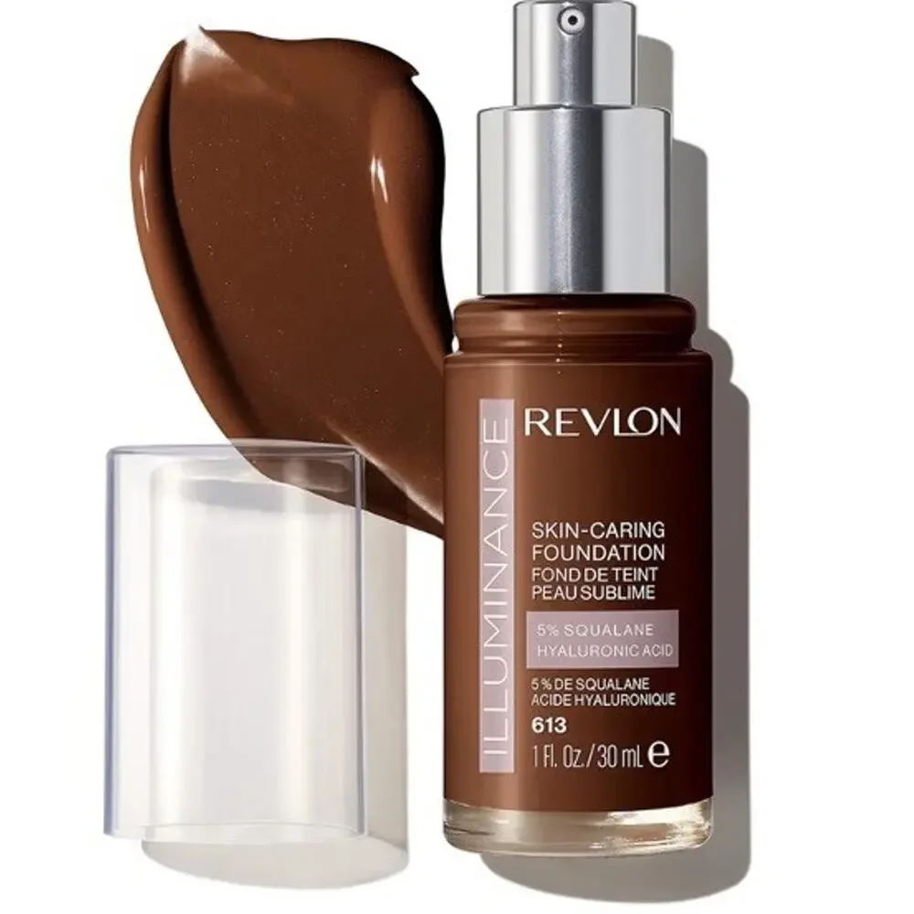 Revlon | Illuminance Skin-Caring Liquid Foundation Hyaluronic 613 Honey Java